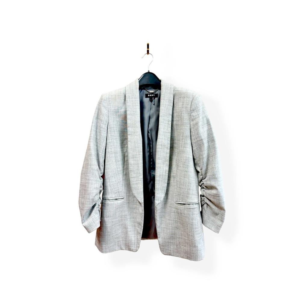 DKNY Boyfriend Blazer Size 2 Gray